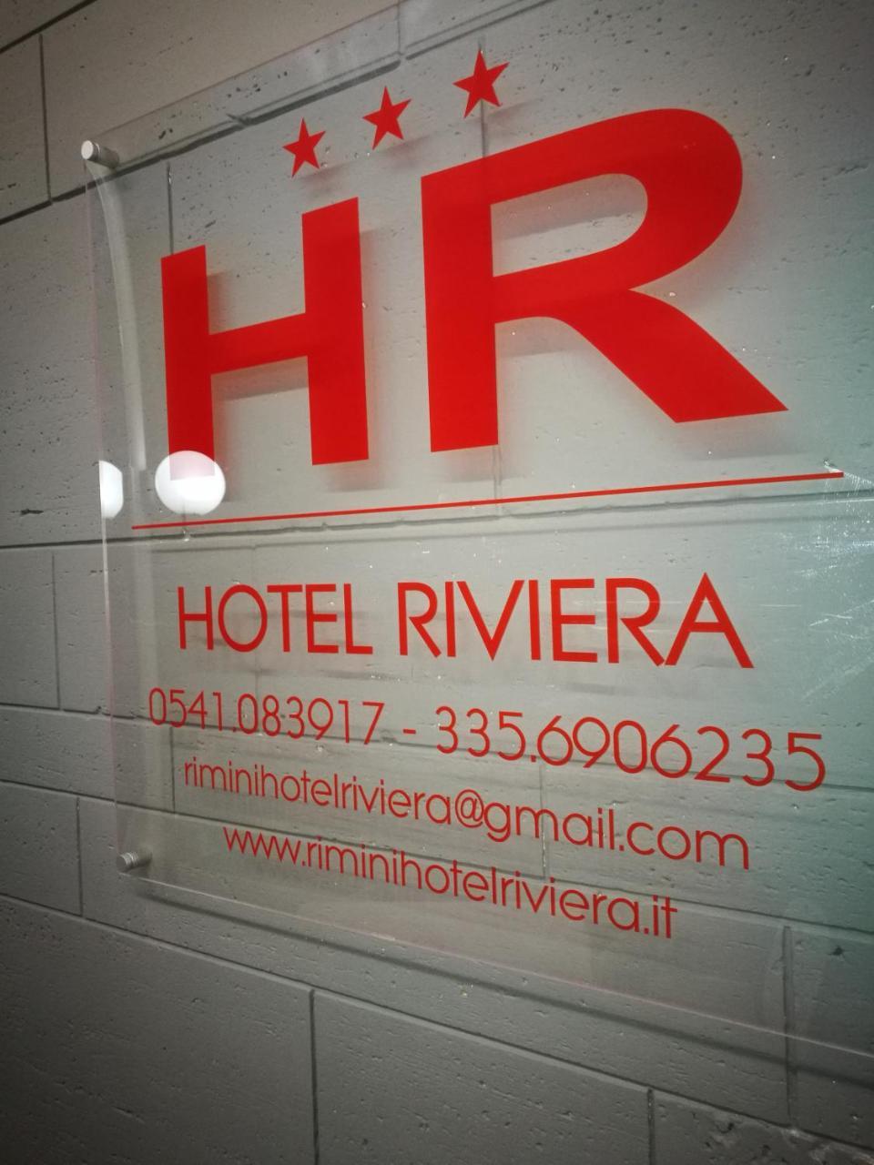 Hotel Riviera ริมินี ภายนอก รูปภาพ